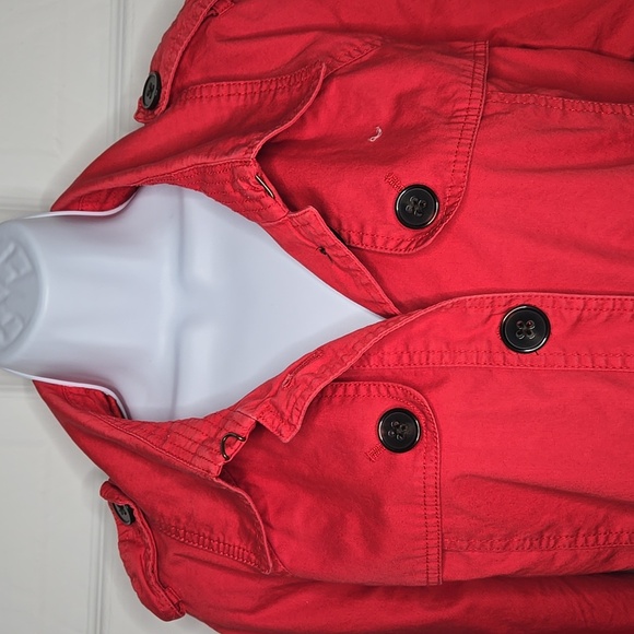Red Banana Republic XL Trench Jacket - Picture 3 of 7